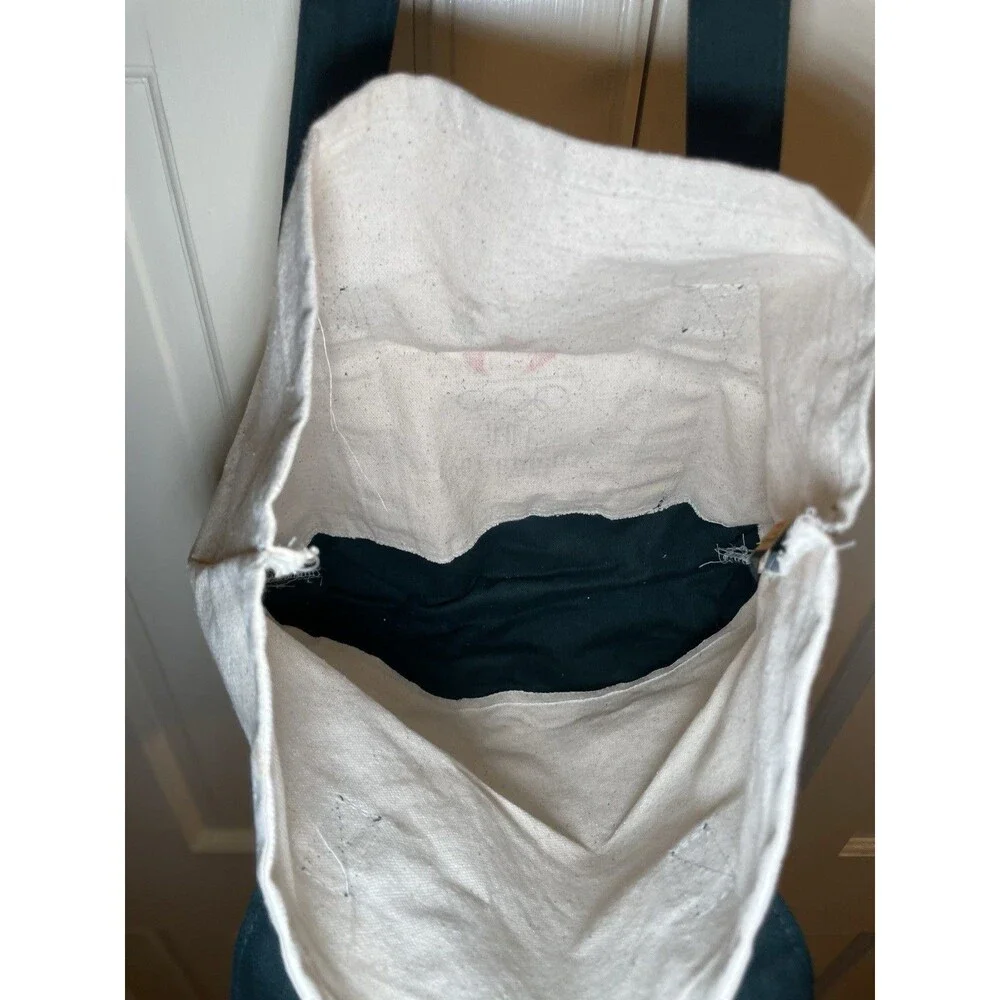 Vintage 1996 Atlanta Centennial Olympic Canvas Tote Bag Green GUC Clean